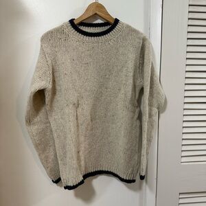 Irish Wool Cashmere Sweater